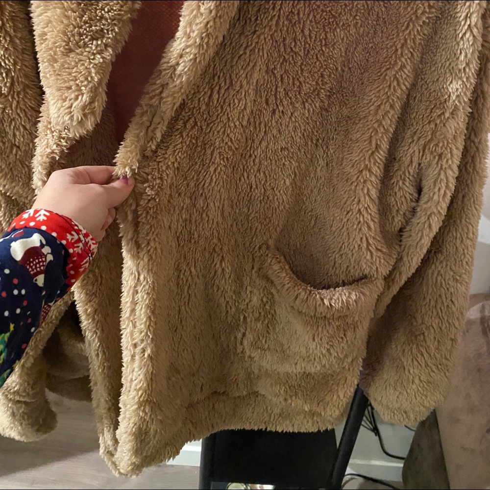 Brand new with tags furry soft sweatshirt!